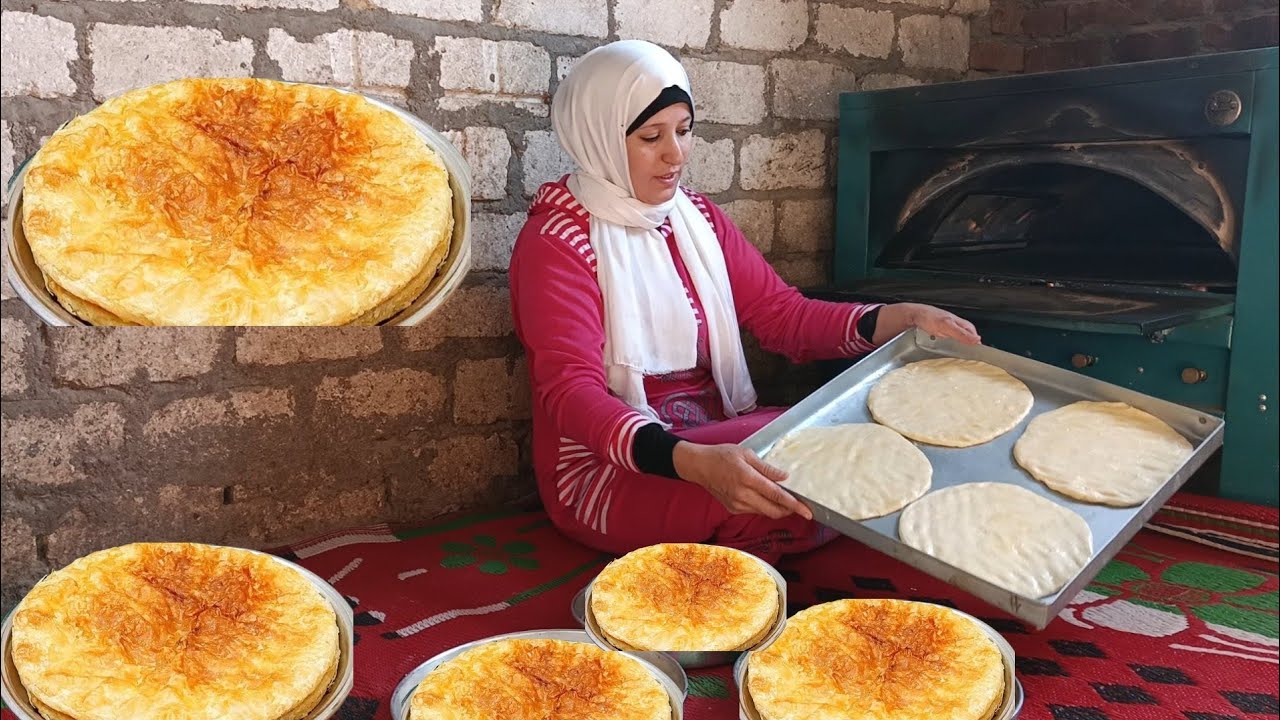 الفطير المشلتت الفلاحي الأصلي زي زمان بطبقات مورقة وطعم ولا أروع