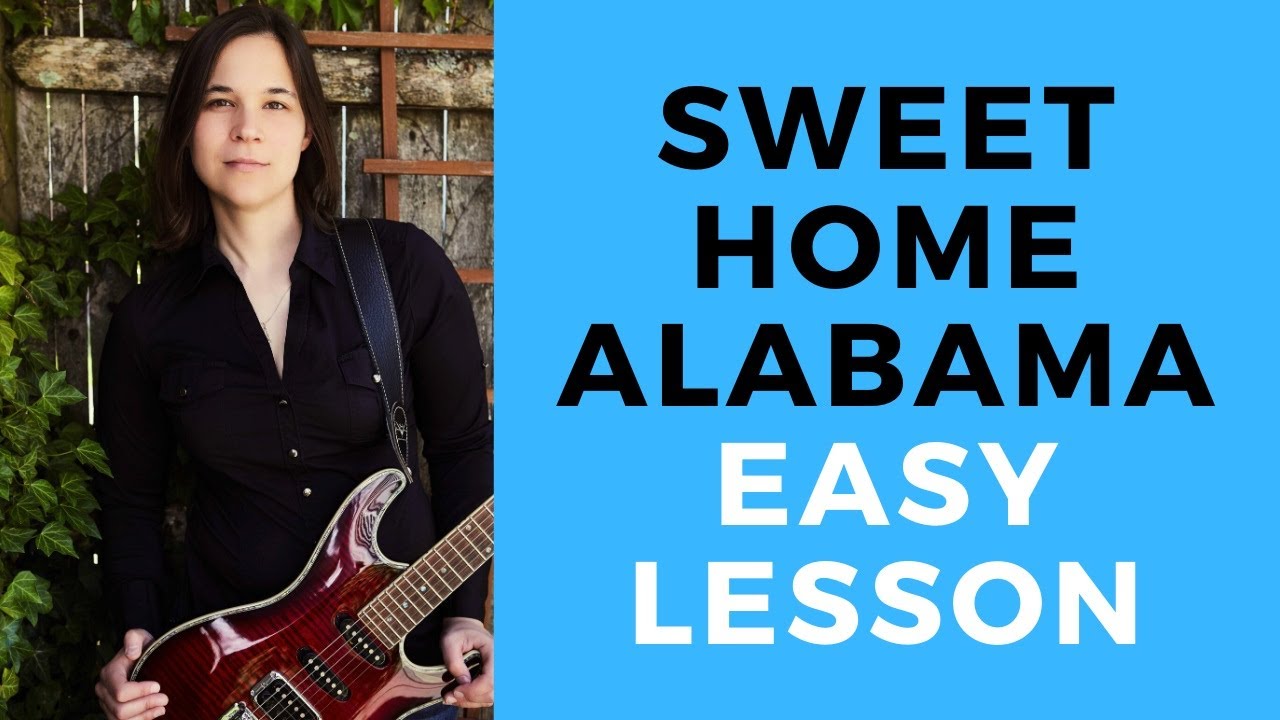 Beginner Guitar Lesson Sweet Home Alabama by Lynyrd Skynyrd