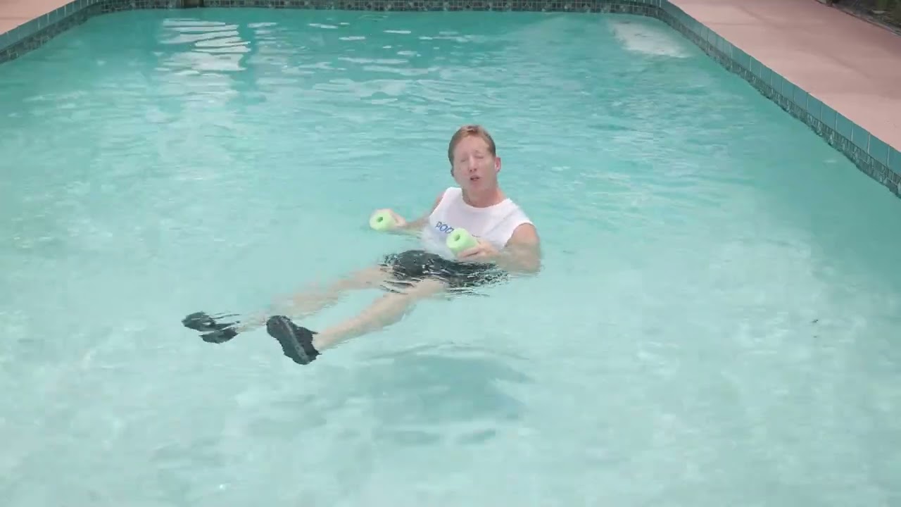 Water Exercise Tip:  Noodle Crunch Hack
