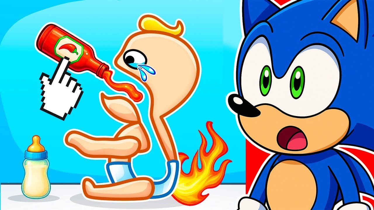 SONIC doit NOURIR ce BÉBÉ sur ROBLOX !