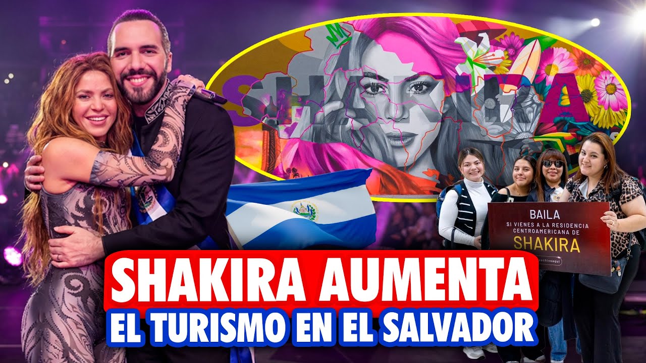 SHAKIRA HACE EXPLOTAR EL TURISMO EN EL SALVADOR 🔥 Nayib Bukele tiene todo listo para el gran evento