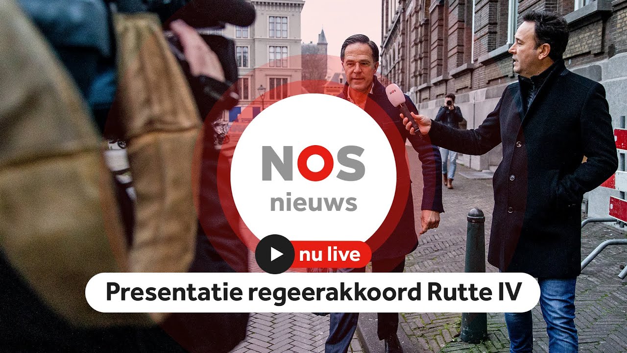 Kijk live naar de beëdiging Rutte IV