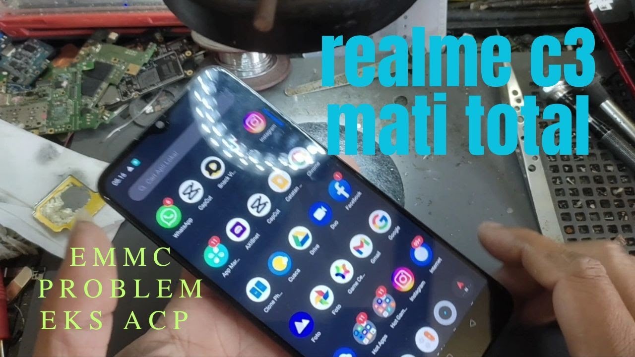 realme c3 mati total