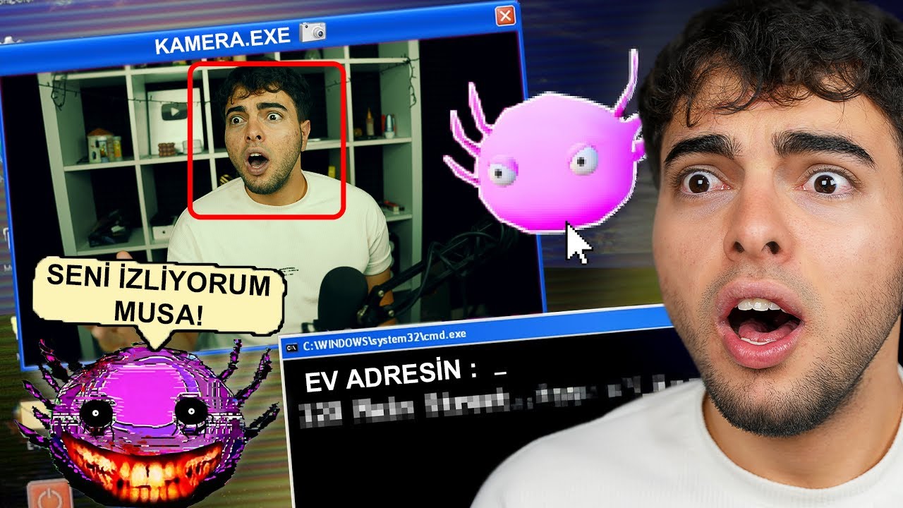 Gece 3'te Vir&uuml;sl&uuml; Oyunu Oynadım ! (Bilgisayarım Hacklendi)