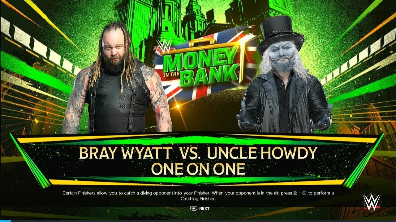 WWE 2K24 BRAY WYATT VS UNCLE HOWDY Gameplay PS4 / 2026