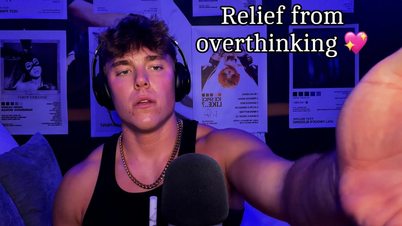 ASMR sleep relief from overactive mind, OCD, rumination, racing thoughts, anxiety 💗