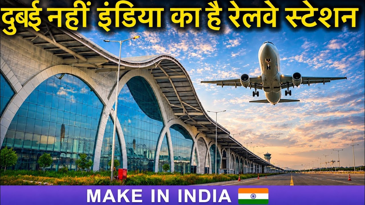 दुबई नहीं इंडिया का है रेलवे स्टेशन | FULL TOUR & REVIEW | MODERN RAILWAY STATION INDIA |GOMTI NAGAR