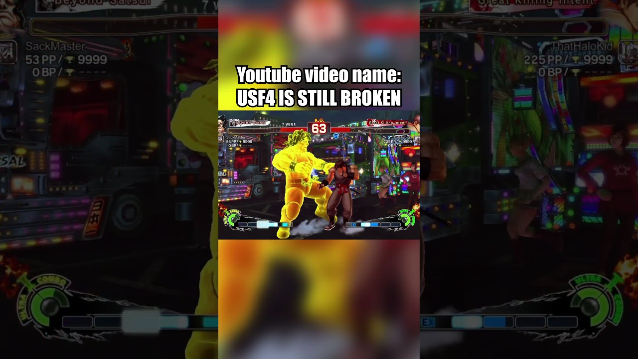Hugo gives me PROFOUND SADNESS in USF4!