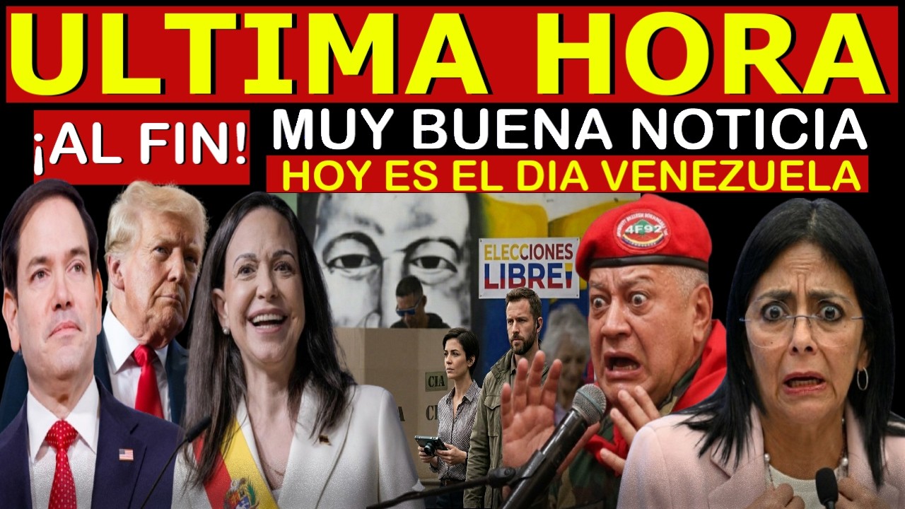 🔴EN VIVO! URGENTE HACE UNAS HORAS! AL FIN BUENAS NOTICIAS PARA VENEZUELA - NOTICIAS VENEZUELA HOY