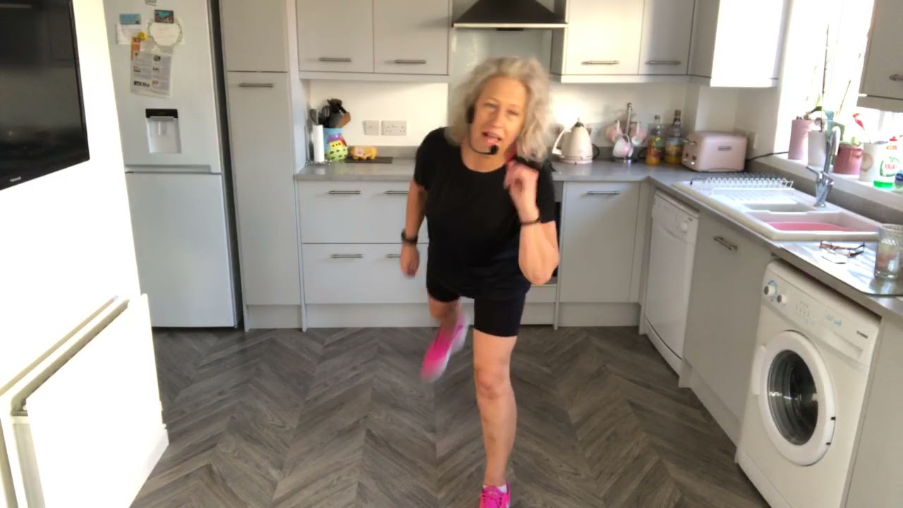 Cha Cha Cha, salsa, samba with get out the chair with Claire