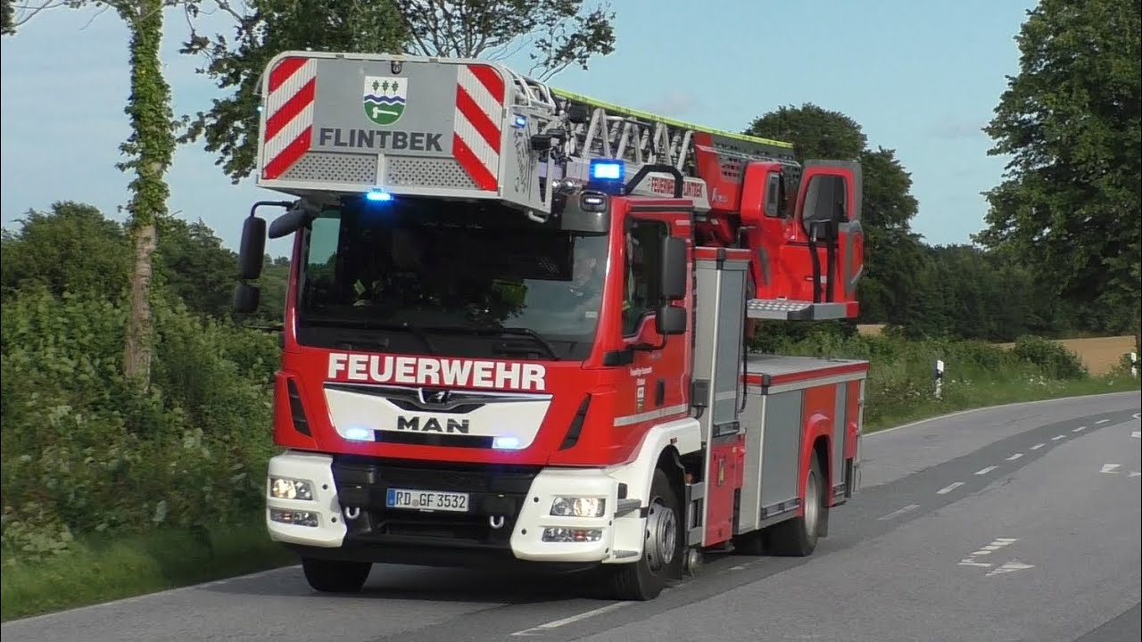 FEU 2 - Gebäudebrand | Einsatzfahrten Freiwillige Feuerwehr + Löschzug Gefahrgut + TEL in Melsdorf