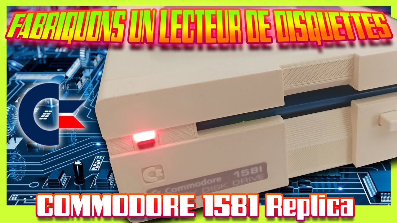 Fabriquons un Lecteur de Disquettes Commodore 1581 (1ère partie)