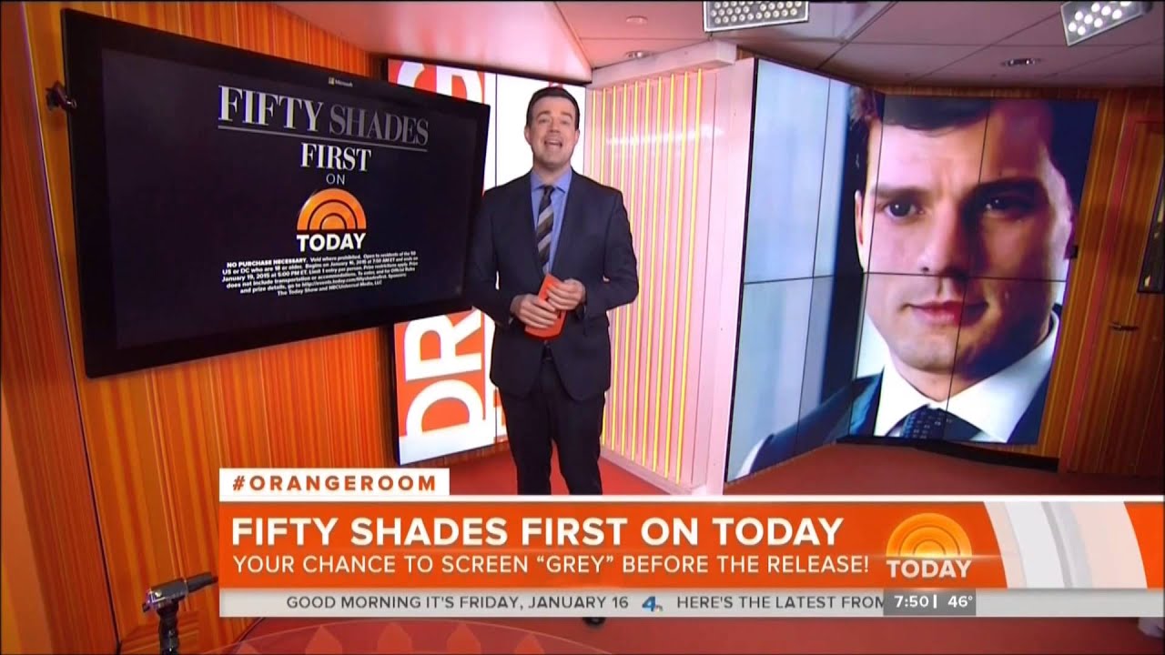 Today Show Exclusive News - Fifty Shades of Grey Fan Premiere in NYC
