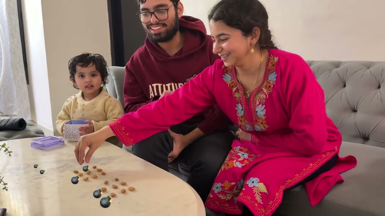 Aj mummy ayin 🥰and humne khela game 😅