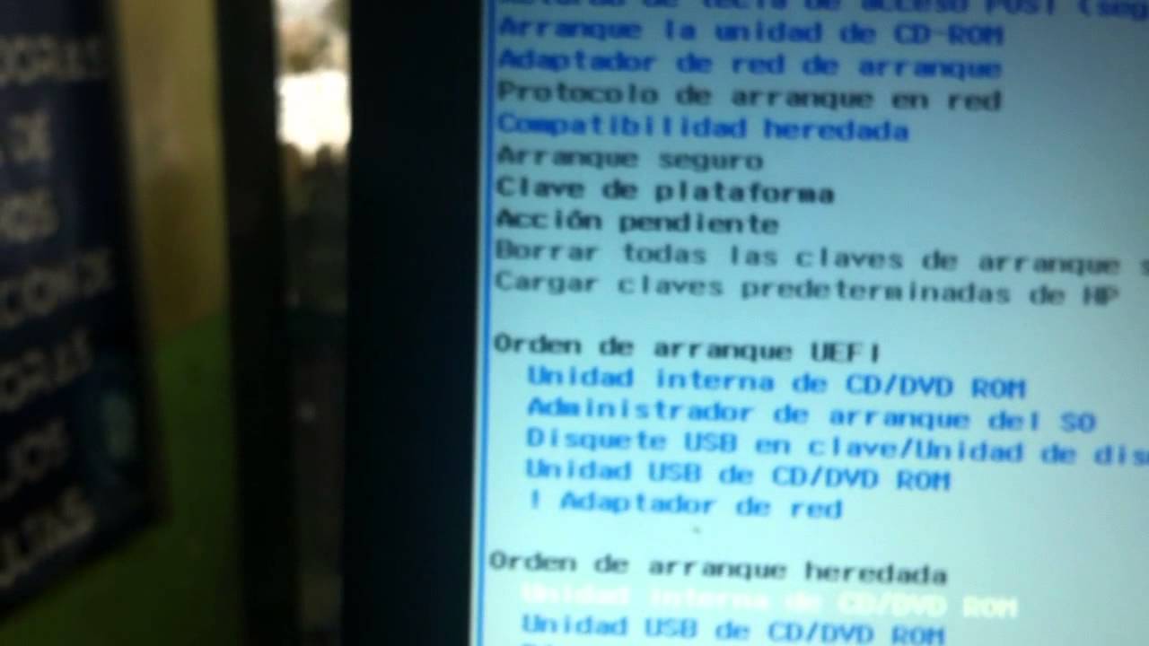 Desactivar UEFI Bootear Formatear e instalar cualquier sistema operativo
