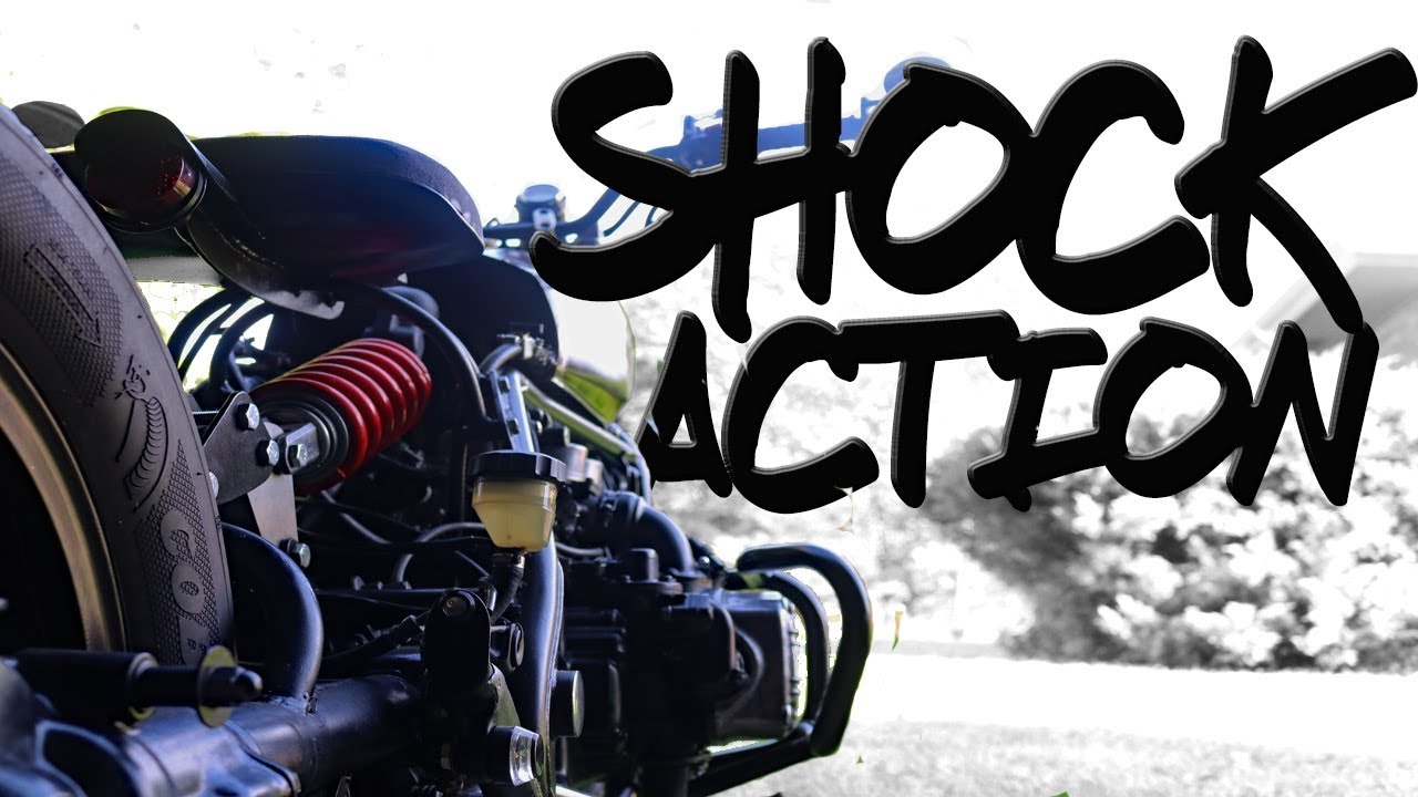 Monoshock Conversion In Action! | Honda Goldwing Bobber