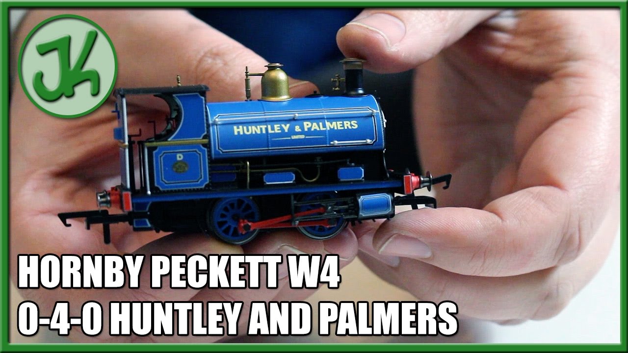 Hornby Peckett W4 0-4-0 Huntley and Palmers - R3429 - Unboxing and Review