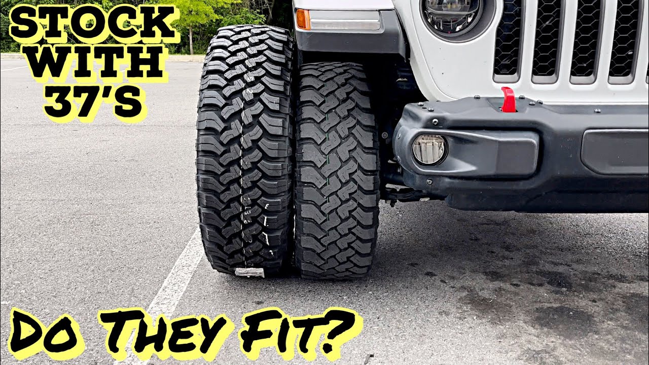 Jeep Gladiator. Will 37’s fit on stock wheels & no lift? Falken Wildpeak MT/01