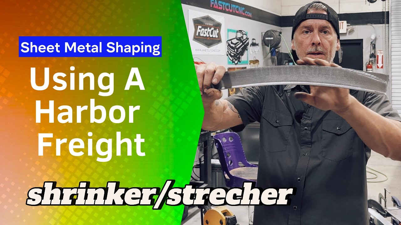 How to Shape Sheet Metal For your Project car Using Harbor Freight Tools