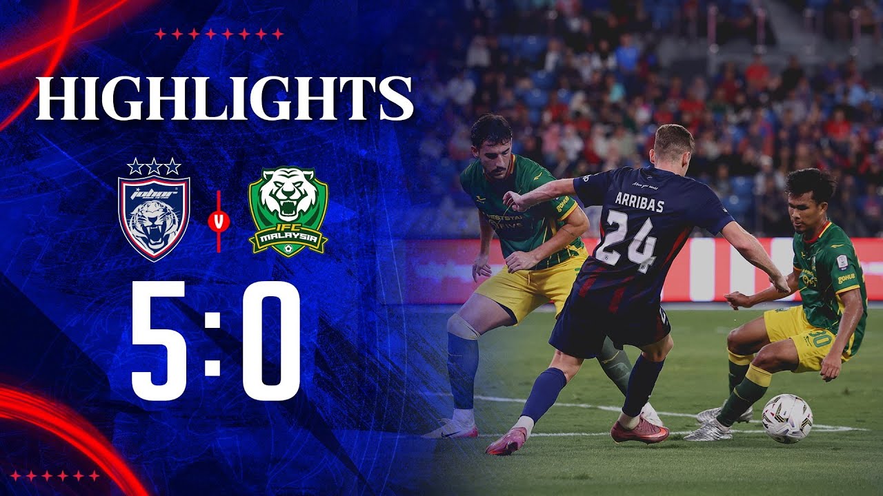 HIGHLIGHTS | JOHOR DARUL TA’ZIM 5-0 IMEGRESEN FC | LIGA SUPER 2025/26