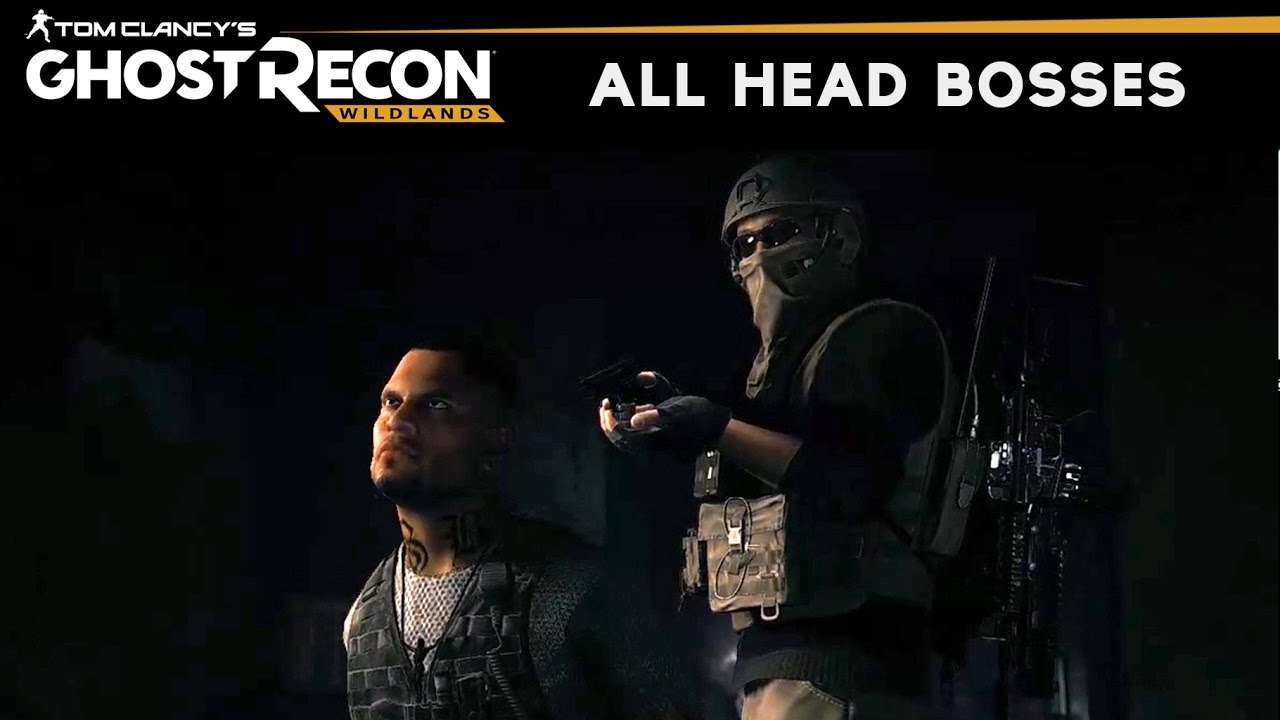 Ghost Recon Wildlands - All Head Bosses Mission (Full Gameplay & Cutscenes)
