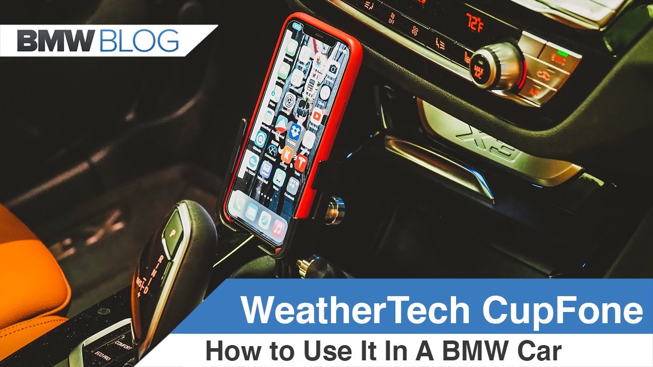 WeatherTech CupFone Two View - How To Install It and How To Use It