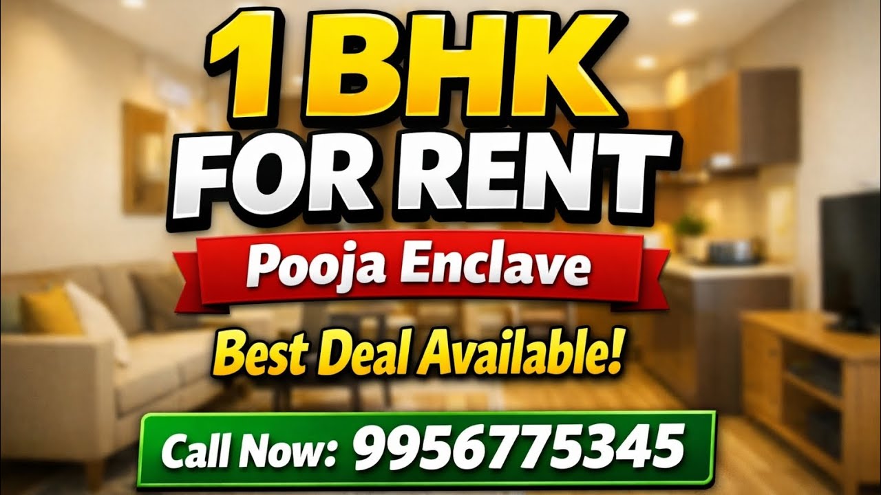 1 BHK for ||RENT|| Pooja enclave best deal available call now 9956775345 Kandivali West Ganesh Nagar