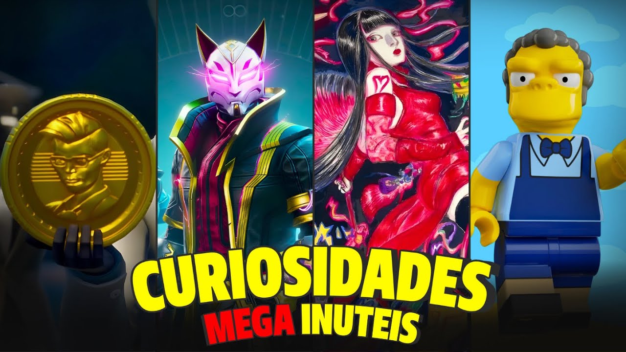 CURIOSIDADES MEGA INÚTEIS SOBRE FORTNITE!!!