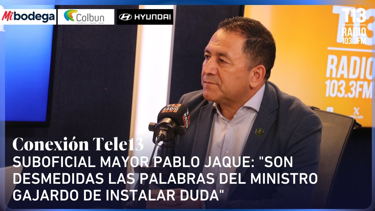 Suboficial mayor Pablo Jaque: 