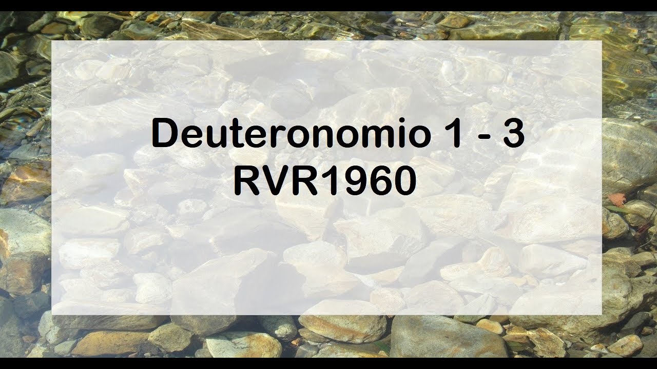 La Biblia en un año/Deuteronomio 1 - 3 (Audio, Letra) Día 51