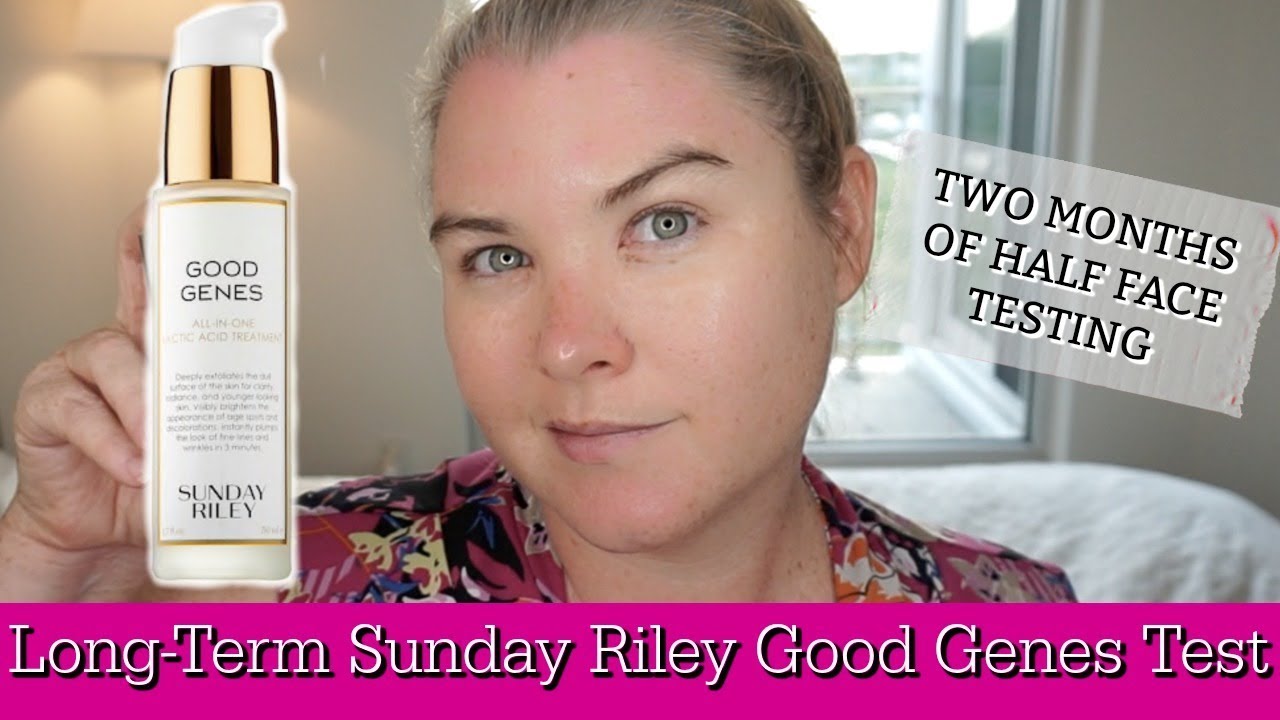 Long-Term Sunday Riley Good Genes Test