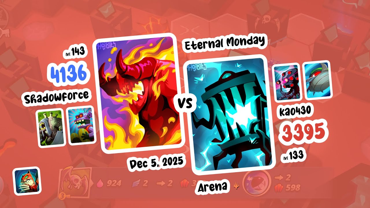 Shadowforce vs kao430 | Eternal Monday | Phobies