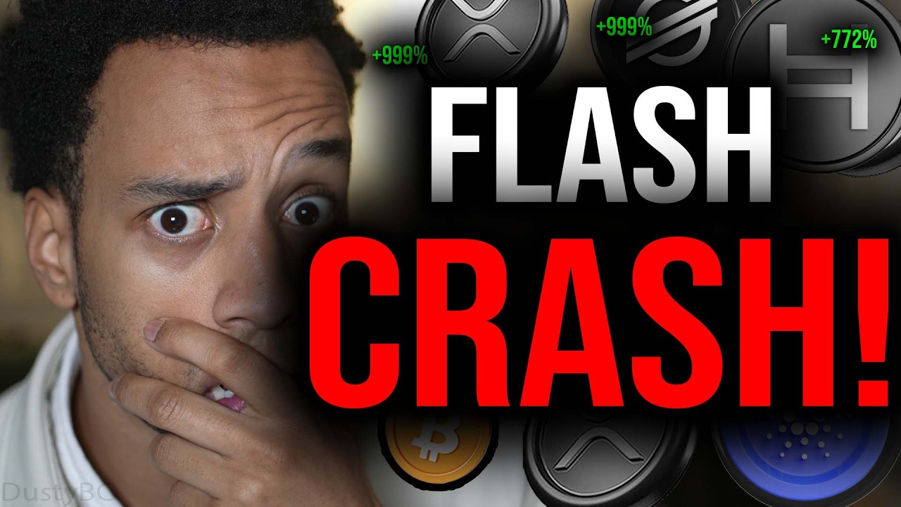 What Made Crypto FLASH CRASH Today?! (-20% in 8 minutes)
