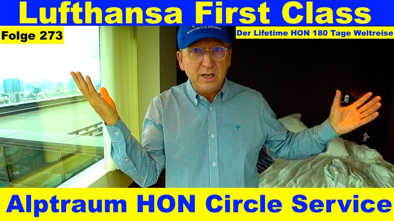 Lufthansa First Class HON Circle Service) Lifetime Weltreise Folge 273 #lifetimehon #lufthansa