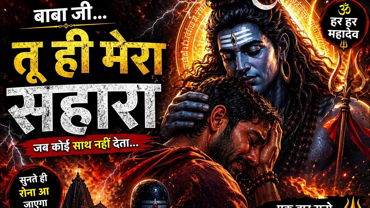 बाबा जी, तू ही मेरा सहारा 🙏 | Heart Touching Shiv Bhajan | S-Tone Music