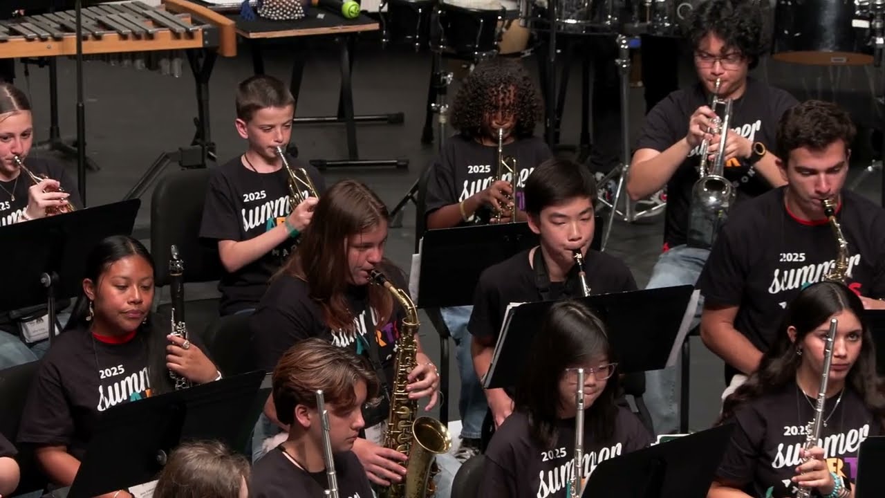 2025 Summer Band Camp Final Concert