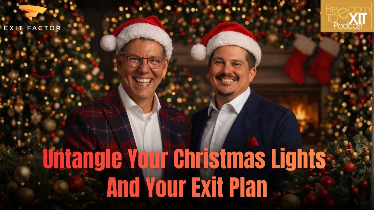 Untangle Your Christmas Lights And Your Exit Plan 