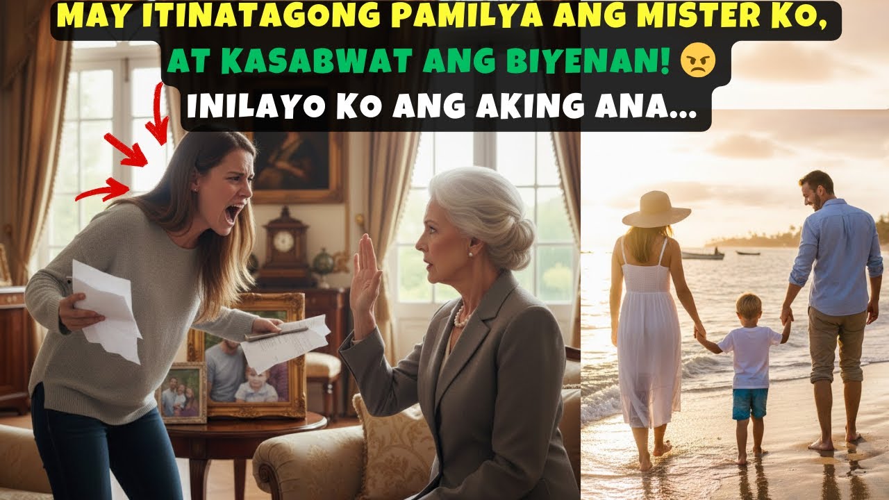 MAY ITINATAGONG PAMILYA ANG MISTER KO, AT KASABWAT ANG BIYENAN! INILAYO KO ANG AKING ANA...