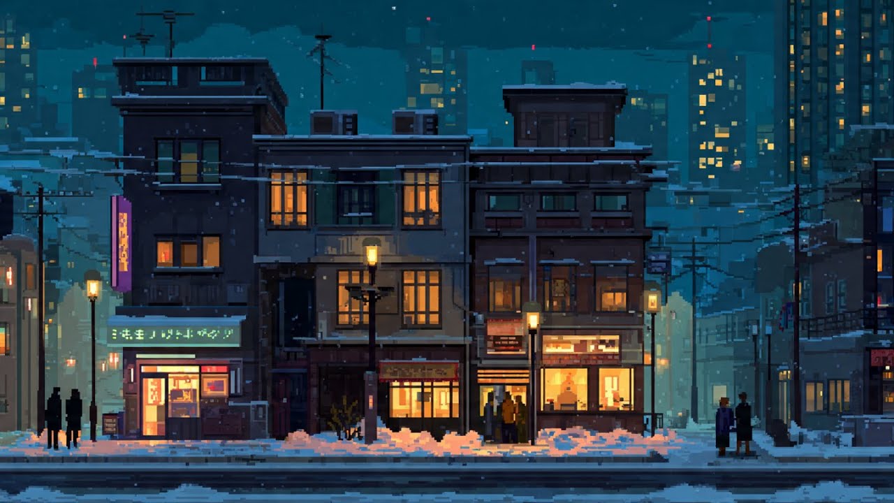 Unwind: Best Lofi Jazz Mix for Deep Winter Nights & Serene Sleep 😴✨