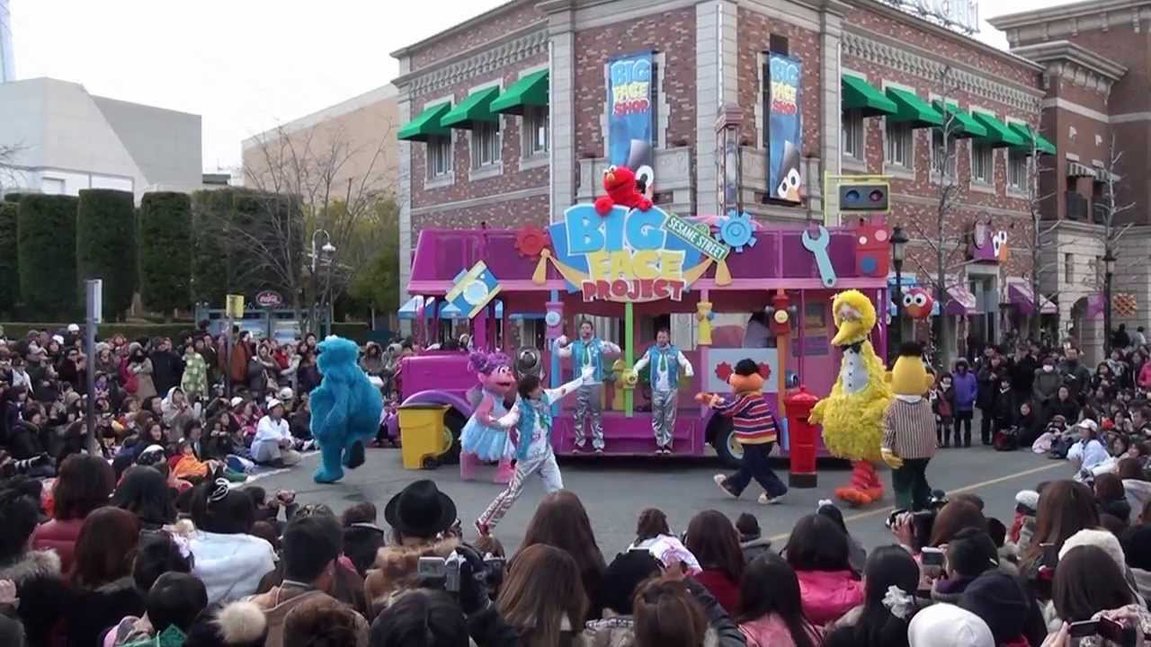 USJ2010　セサミストリート(TM)のビッグ・フェイス！【最終ショー】2011/1/10（月）14:30～