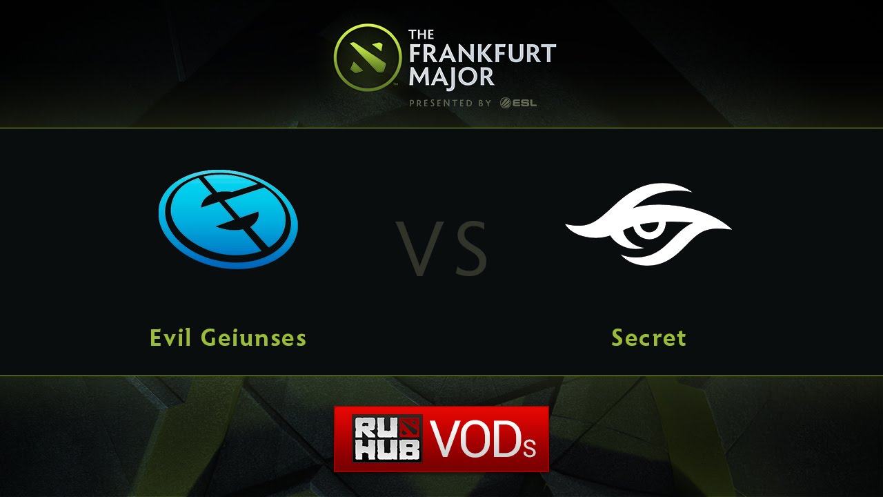 EG vs Secret, Fall Major, UB Final, Game 1