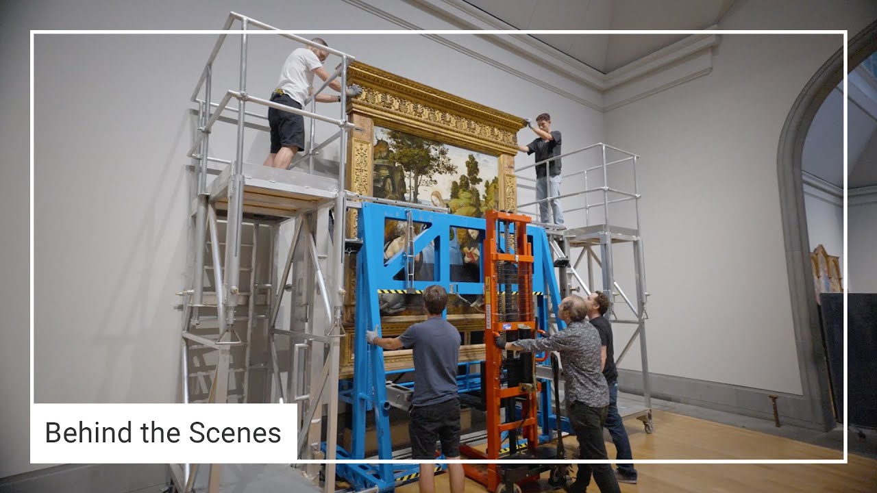 Why it takes two days to move a 500-year-old altarpiece | National Gallery