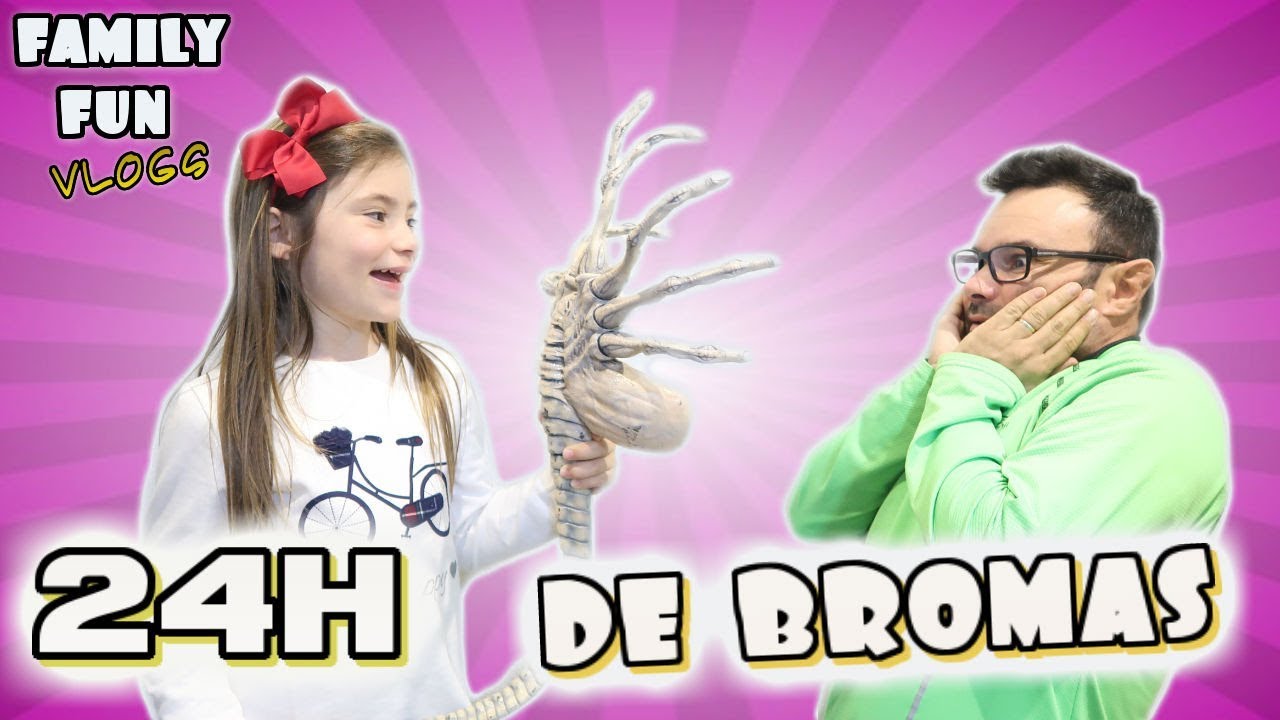 24 HORAS DE BROMAS  A MI PADRE ¿SE ENFADARA?
