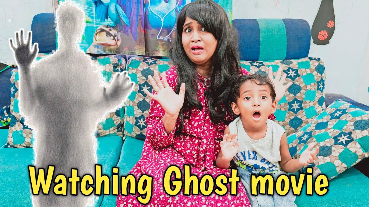 Watching Ghost movie 👻 | comedy video | funny video | Prabhu sarala lifestyle