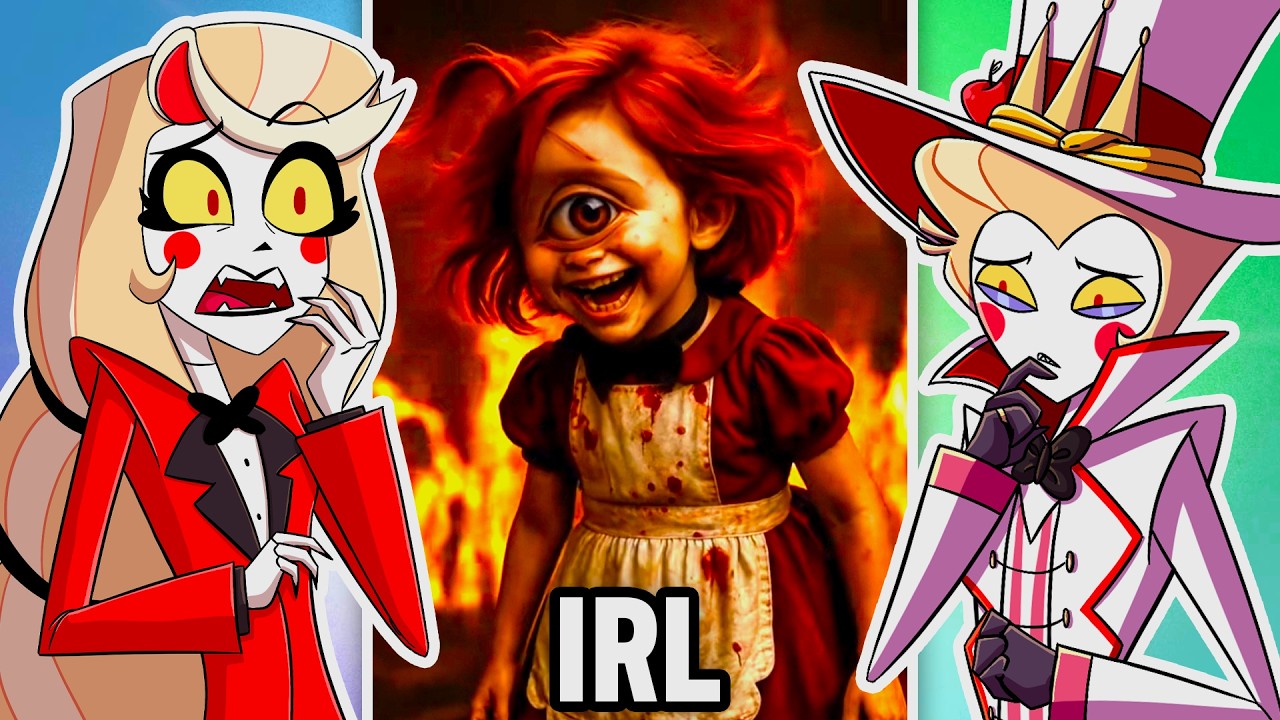 Hazbin Hotel Characters Brought to REAL LIFE by AI