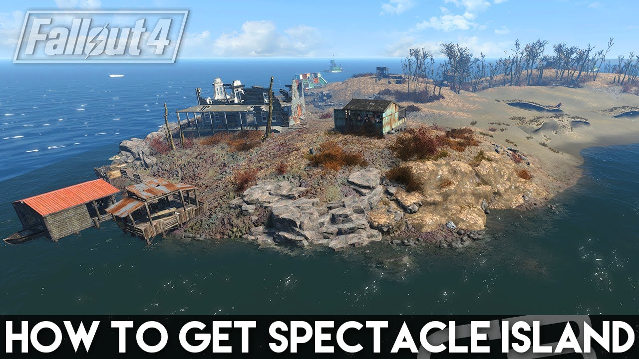 SPECTACLE ISLAND! How To Claim Fallout 4's BIGGEST Settlement! (Fallout 4 Settlement Tutorial)
