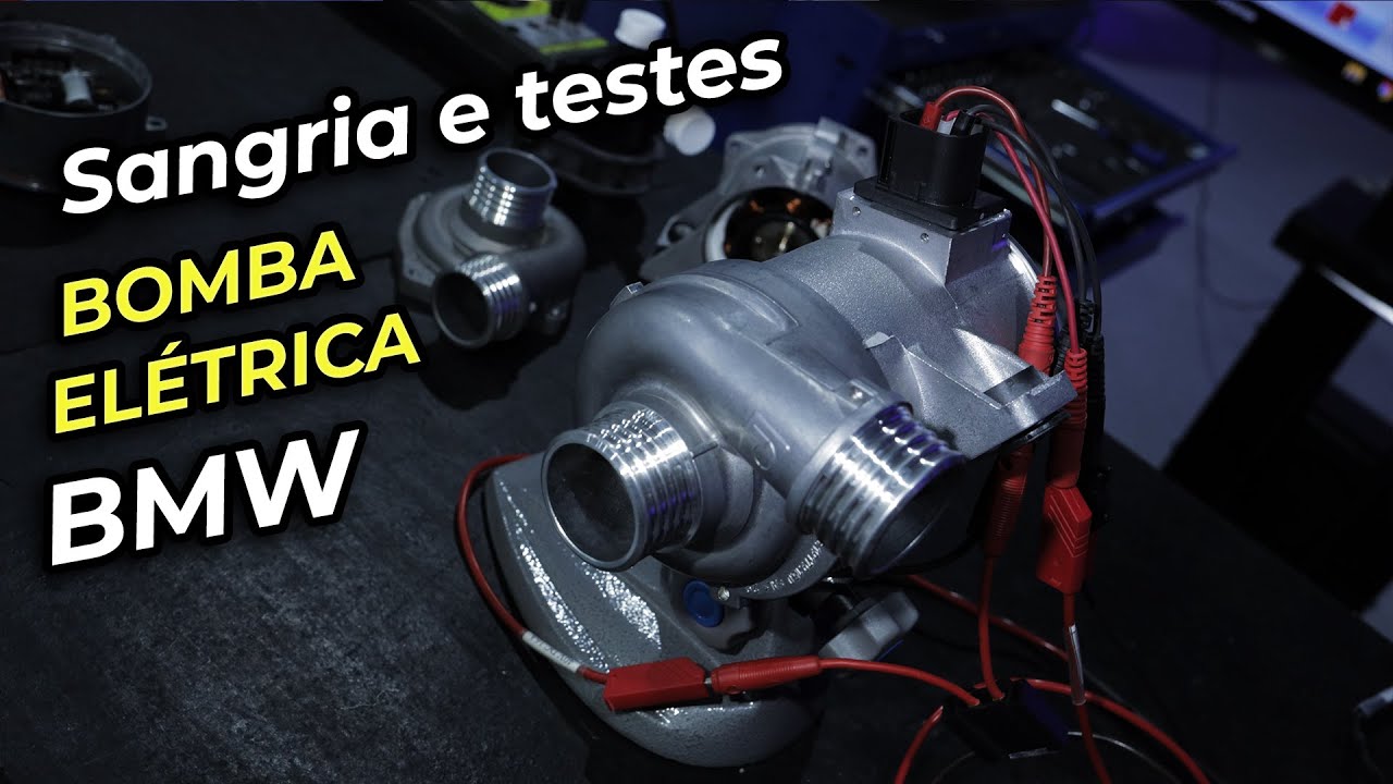 ACIONAMENTO NA BANCADA VIA PWM DA BOMBA DE ÁGUA DA BMW - LIN/BSD/PWM