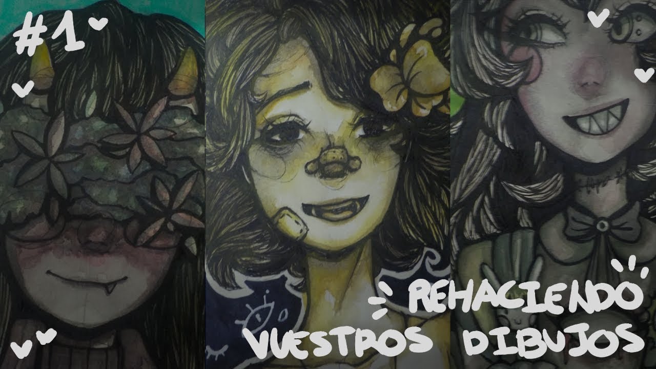 Rehaciendo dibujos de gente #1 | Speedpaints en tradicional