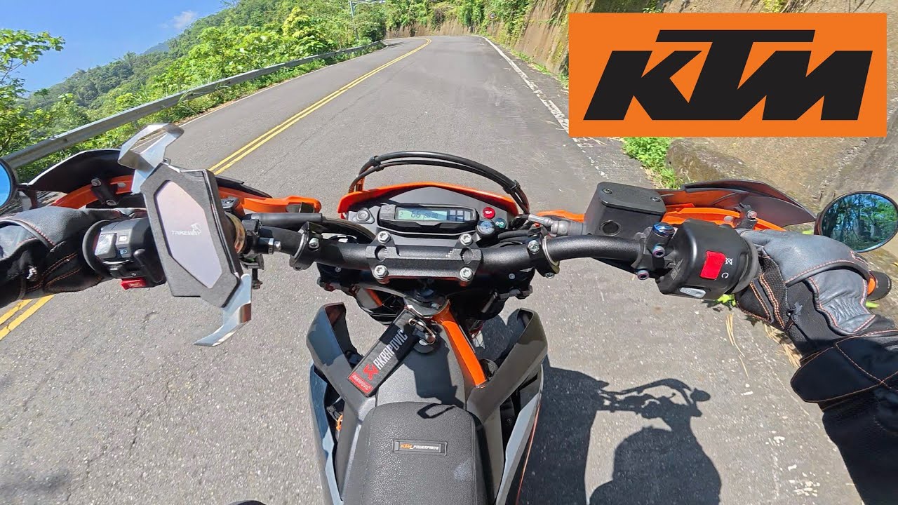 KTM 690 SMC R POV Mountain Ride