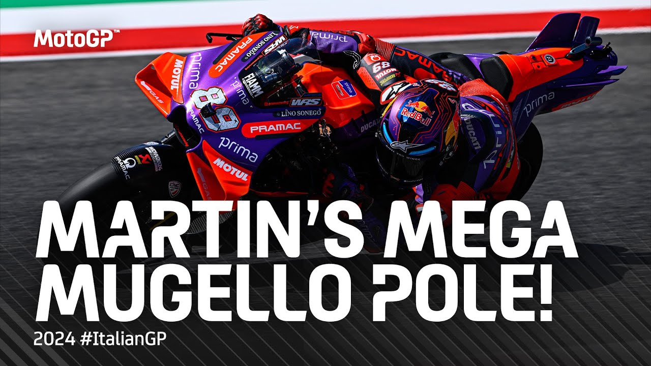 Martin's record-breaking pole position! 🔥 | 2024 #ItalianGP